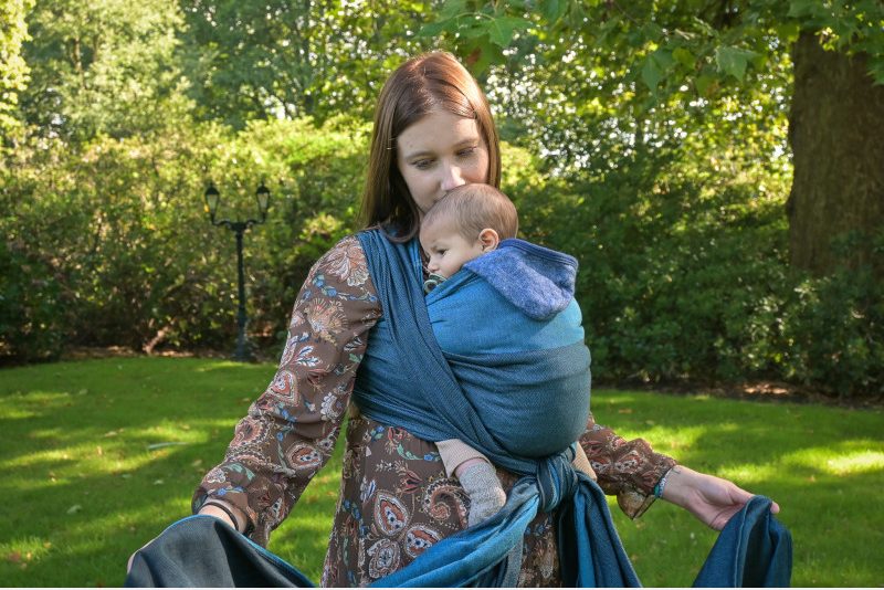 Yaro Ringsjal - Newborn Blue Black