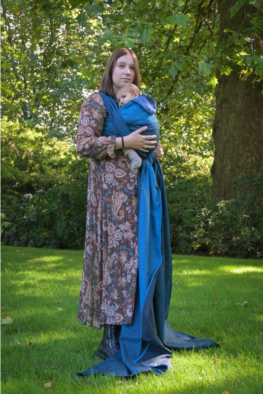 Yaro Ringsjal - Newborn Blue Black