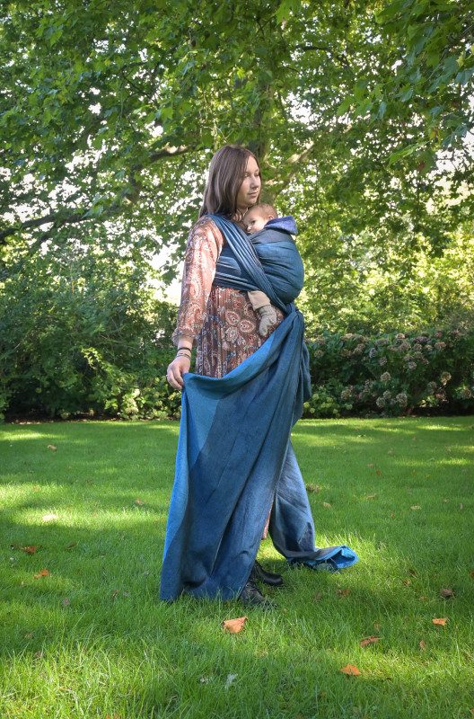 Yaro Ringsjal - Newborn Blue Black