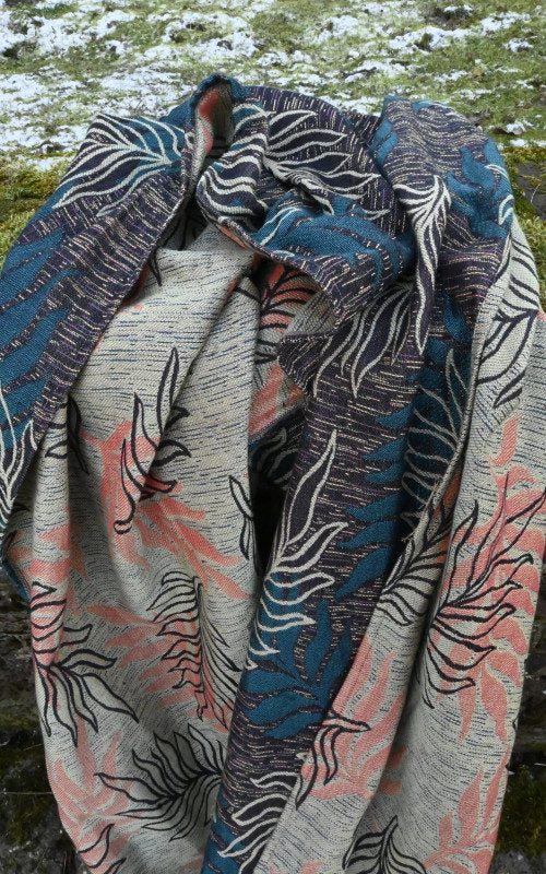 Yaro Ringsjal - Oasis Trinity Yellow Blue Red Wool Tencel