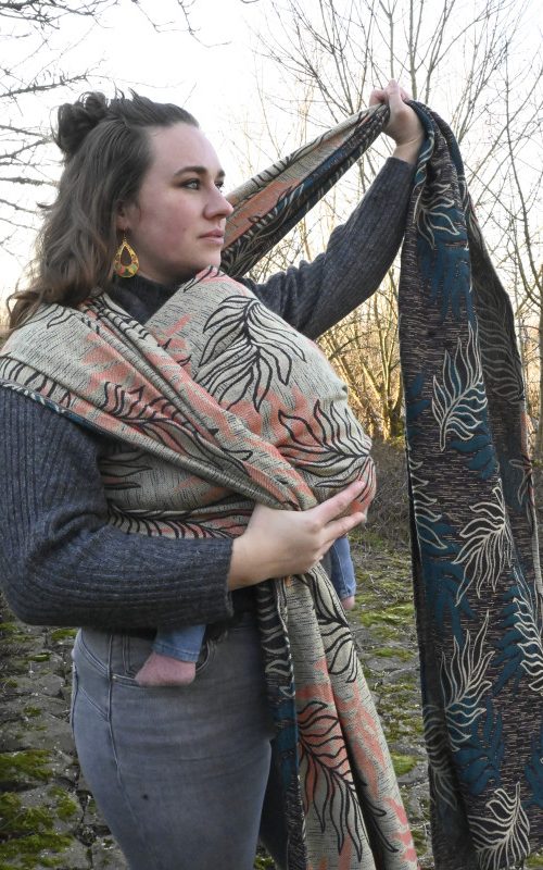 Yaro Ringsjal - Oasis Trinity Yellow Blue Red Wool Tencel