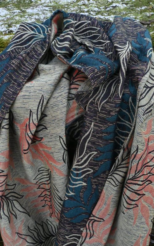 Yaro Ringsjal - Oasis Trinity Yellow Blue Red Wool Tencel