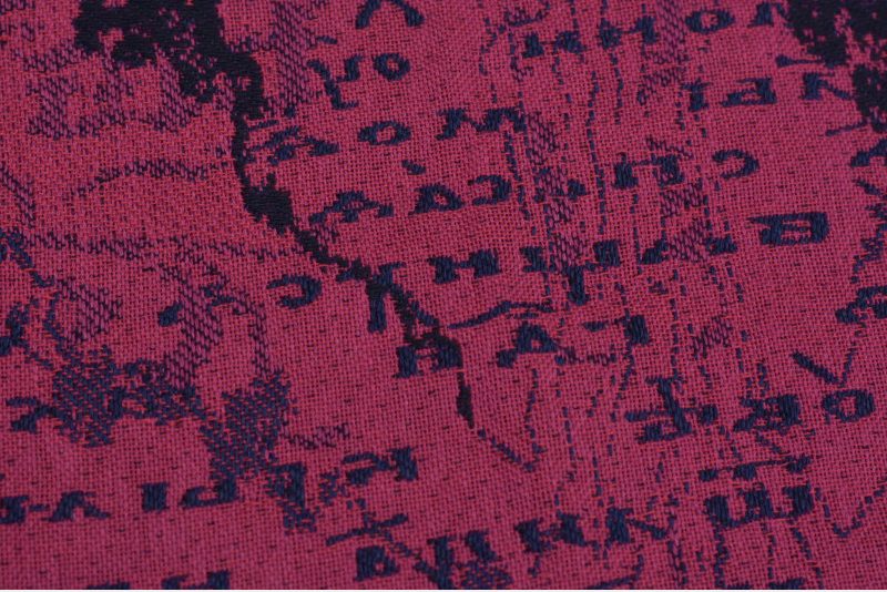 Yaro Ringsjal - Runes Trinity Fuchsia Navy Paper Kapok